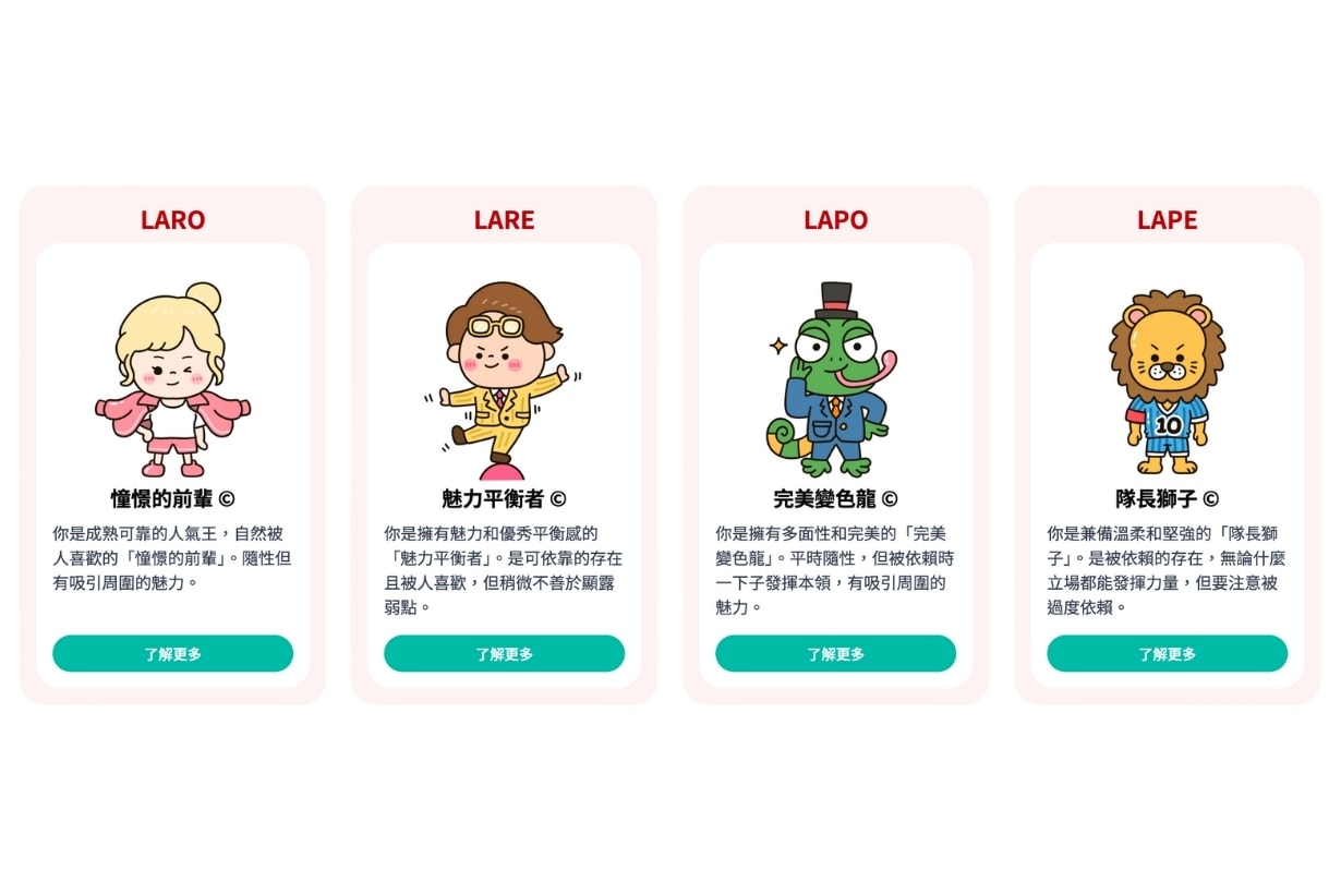 MBTI 還出了戀愛版？日本正流行戀愛人格測試 Love Type 16