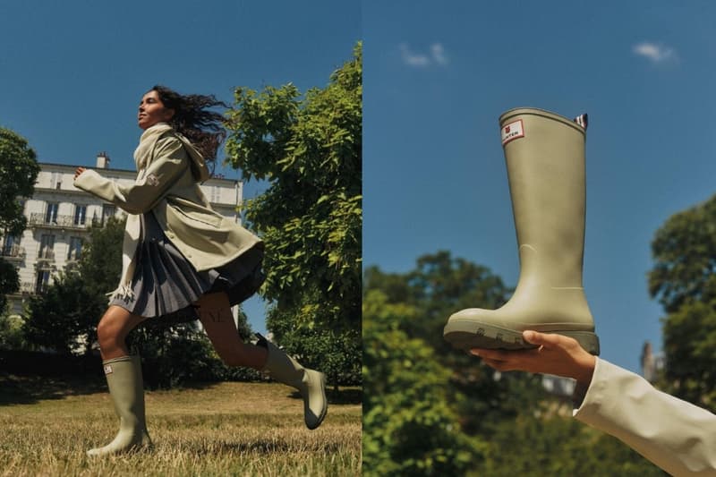 小狐狸 Maison Kitsuné X Hunter 聯乘系列:簡約型格的時尚雨衣、雨靴!