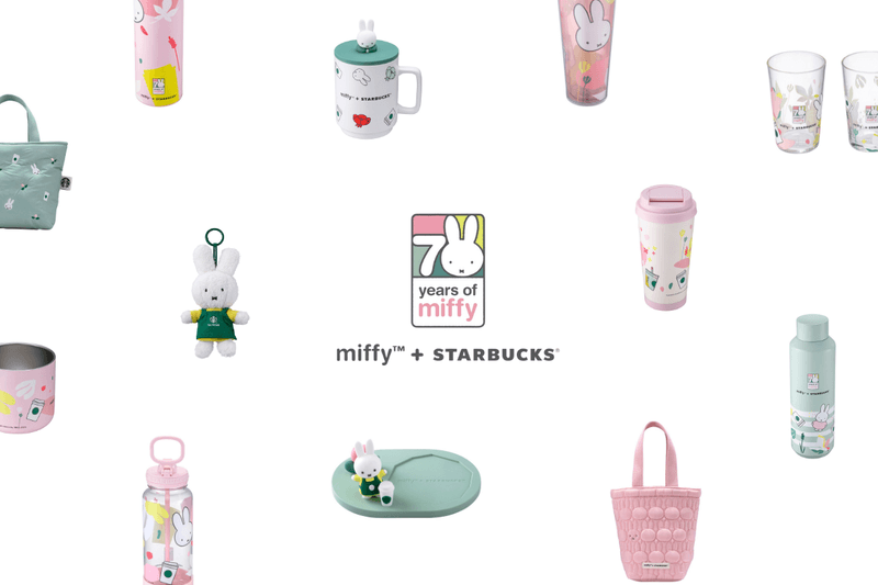 miffy x STARBUCKS 70th Collaboration release info