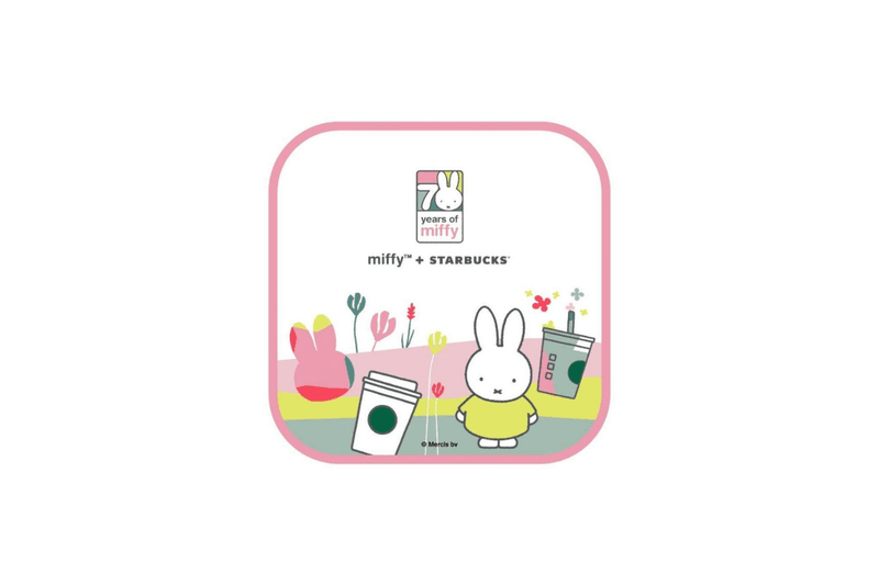 miffy x STARBUCKS 70th Collaboration release info