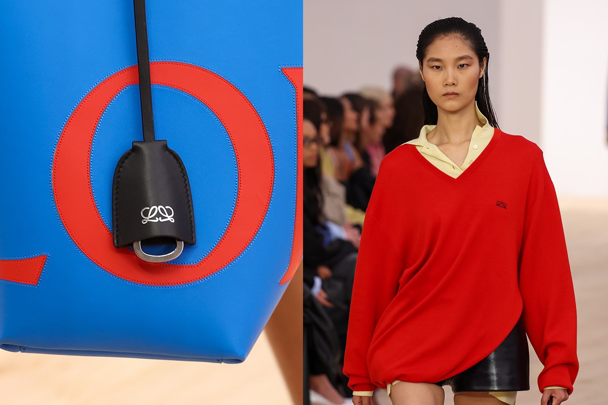 loewe new double l logo paris fashion week Anagram Amazona 180