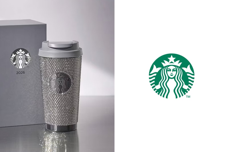 Starbucks 低調奢華的保溫瓶：只送不賣的超限量，鑲滿了 1,000 顆水鑽！