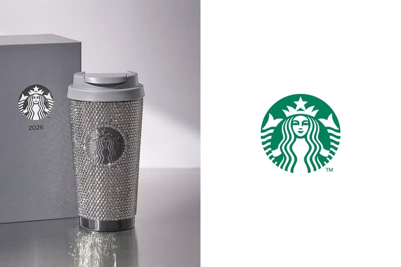 Starbucks 低調奢華的保溫瓶:只送不賣的超限量,鑲滿了 1,000 顆水鑽!