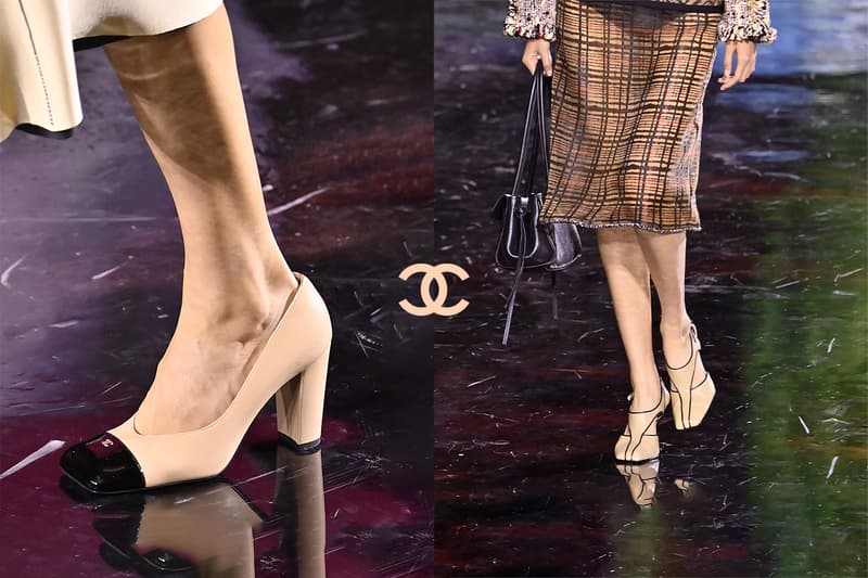 #PFW：新總監讓 CHANEL 鞋款超進化，這雙「方頭雙色鞋」太時髦！