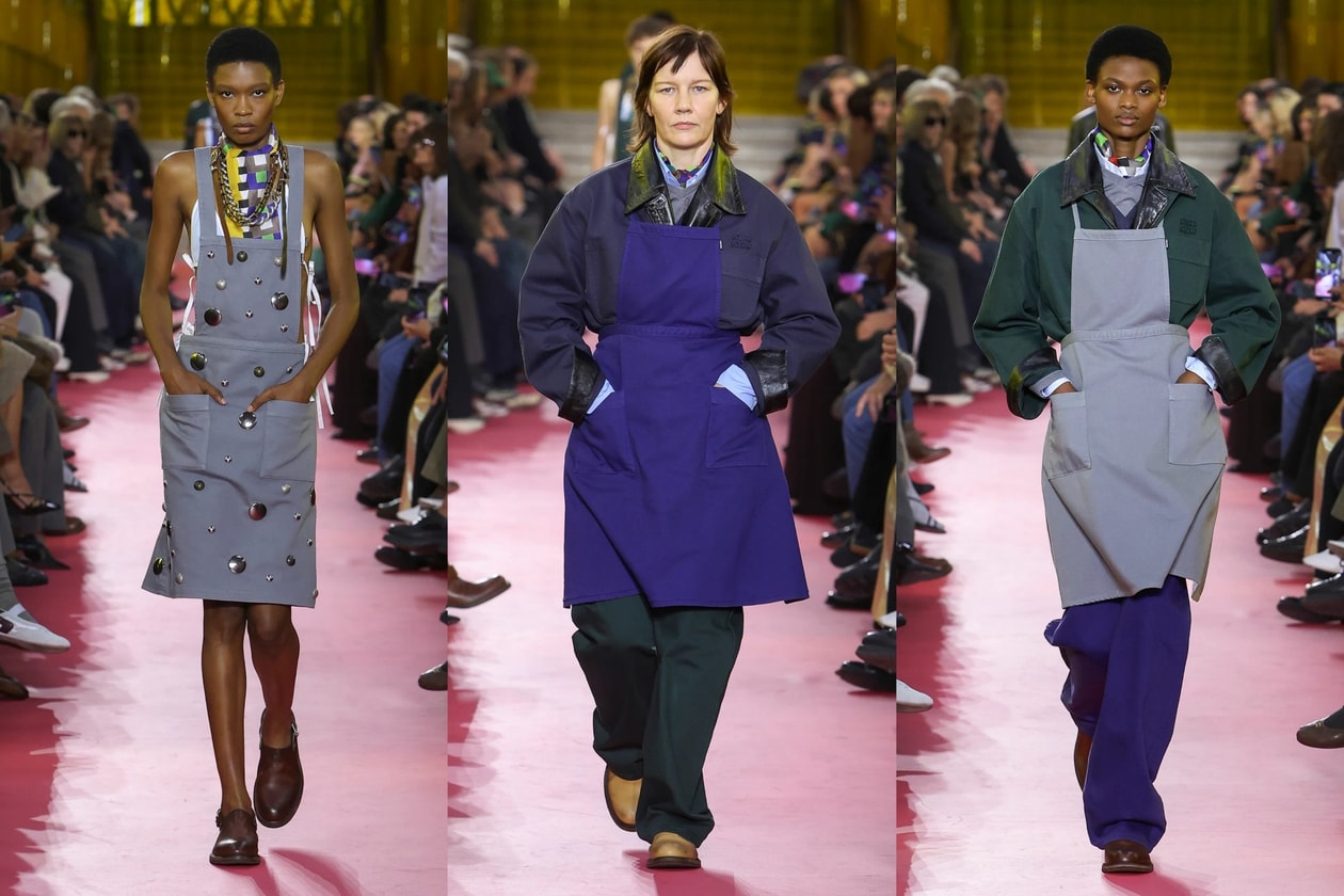 #PFW：Miuccia Prada 讓你猜不透！Miu Miu 2026 春夏展現實用主義與女性氣質的碰撞，手袋與鞋履同樣精彩！