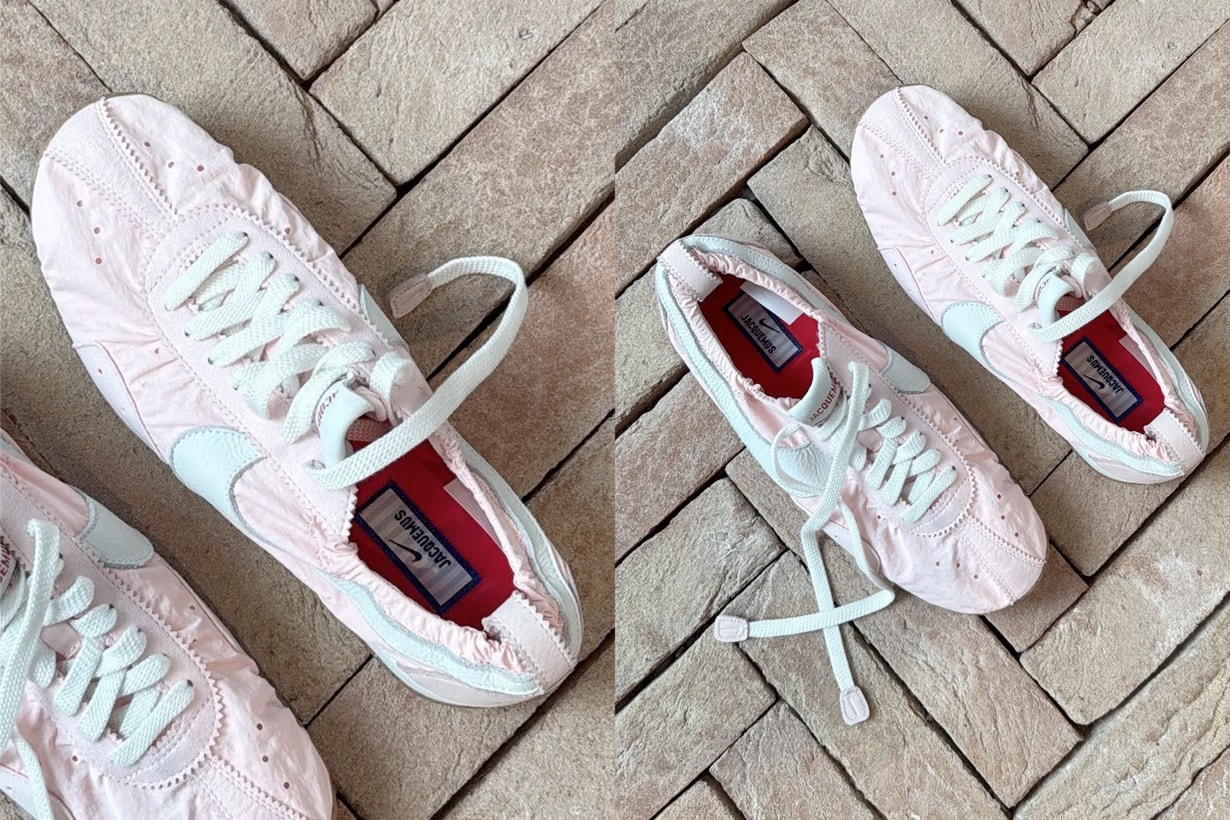 Jacquemus nike moon shoe pink 2026 release