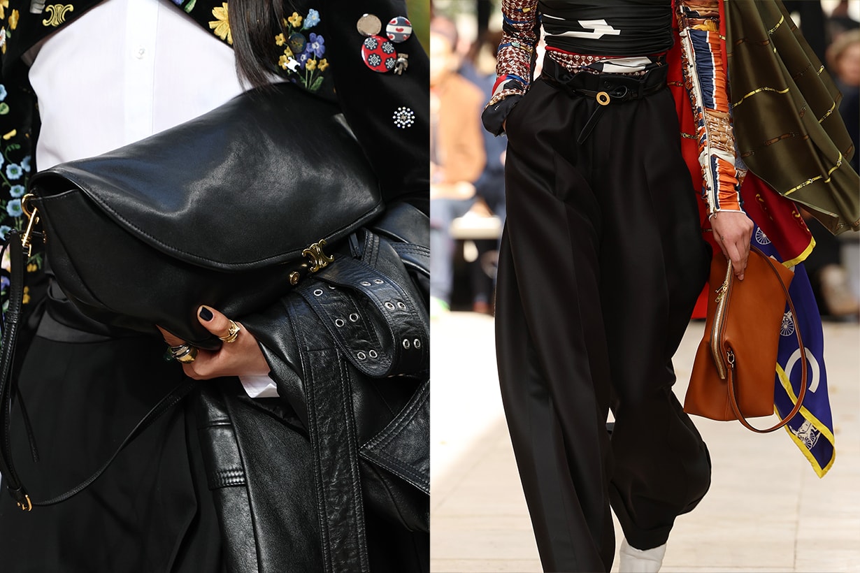 celine Handbags Michael Rider pfw monogram triomphe 2026 spring summer