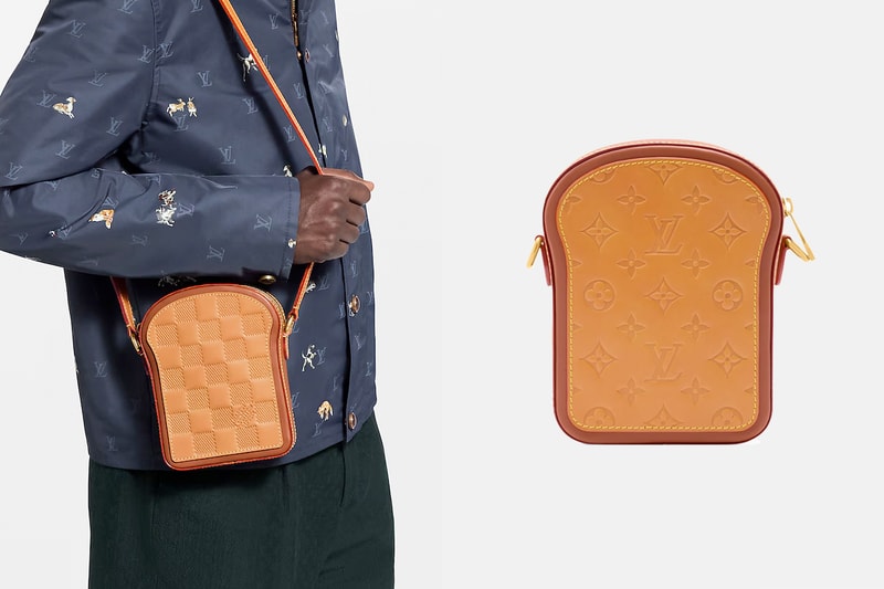 Louis Vuitton 男裝區的小可愛：一邊是老花、一邊是棋盤格，熱騰騰吐司包出爐了！