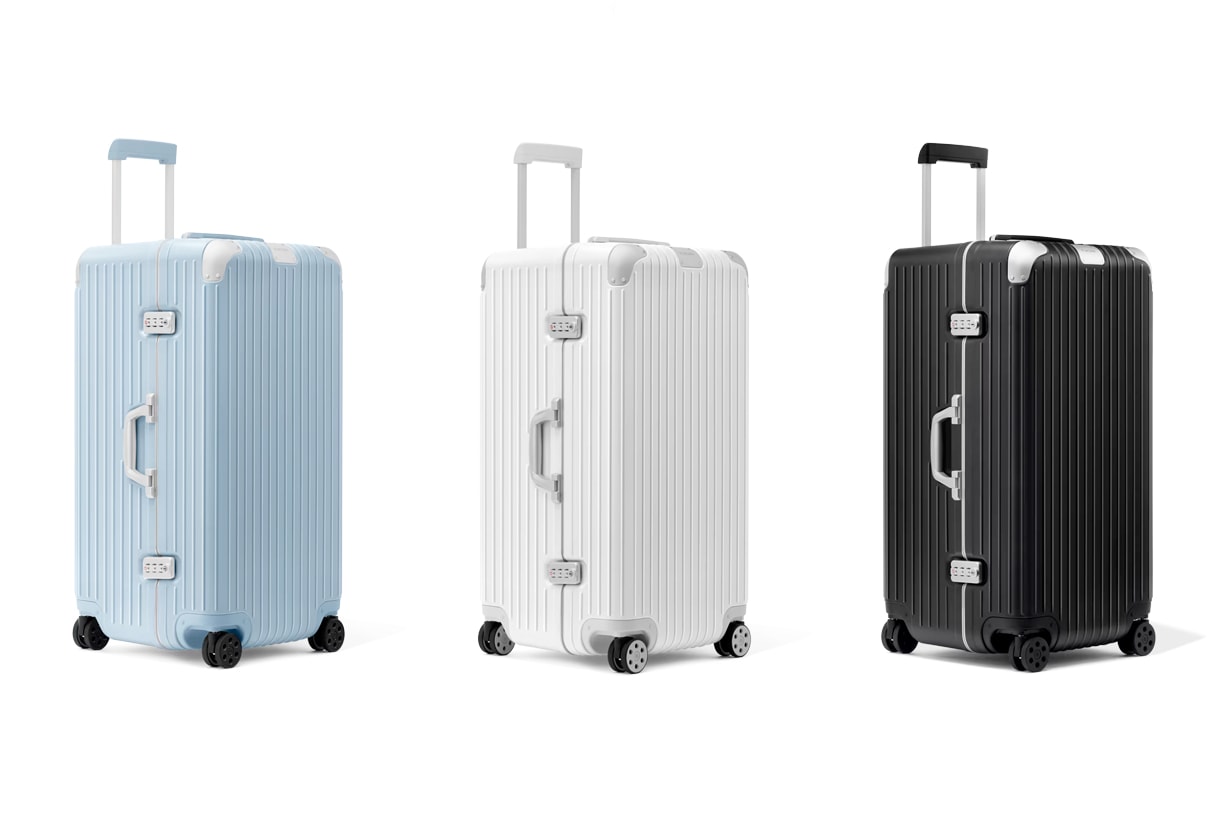 rimowa new trunk plus size hybrid luggage color price