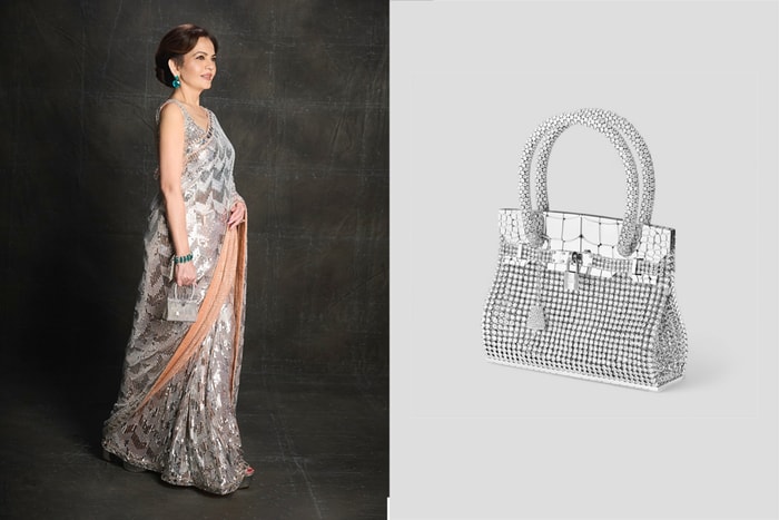 閃到眼睛睜不開：印度首富太太手上，那枚鑲嵌了 3,000 顆鑽石的 Birkin！