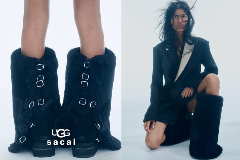 sacai x UGG 聯乘系列:3 款冬季鞋履,3 種時尚個性風格!