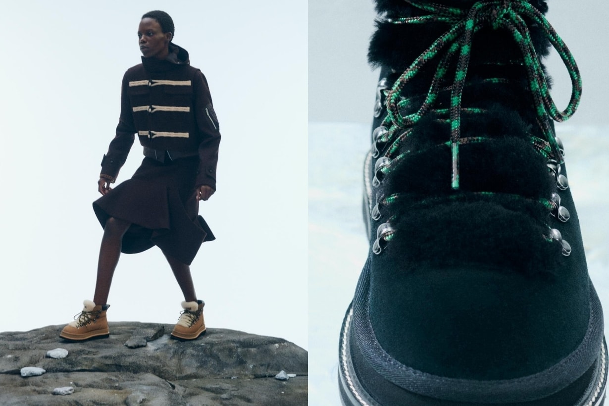 sacai x UGG 聯乘系列：3 款冬季鞋履，3 種時尚個性風格！