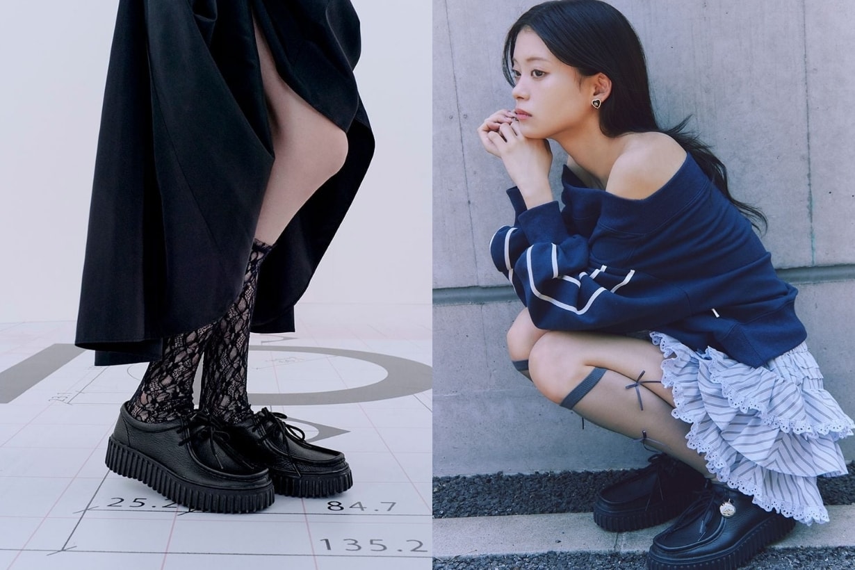 Snidel X Clarks 厚底樂福鞋：日本女生示範秋冬穿搭靈感！
