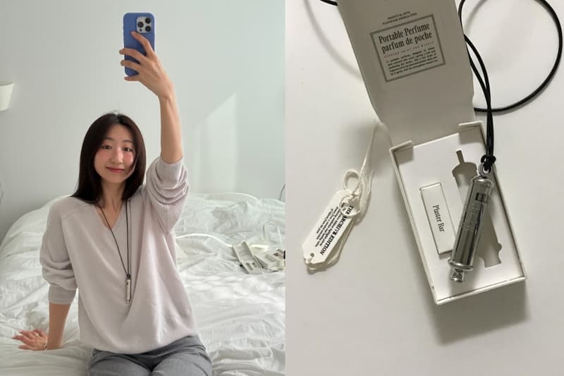 韓國時尚女生都在戴的「哨子項鍊」是什麼?令人驚嘆的香氣美學