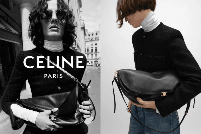Celine Triomphe 變柔和後更迷人：這款新上架的半月包，法式慵懶魅力一秒讓人愛上！