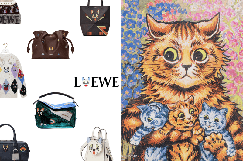 LOEWE 被怪誕喵星人佔領：這回 Louis Wain 聯名系列，又該是貓奴們出動的時候了！