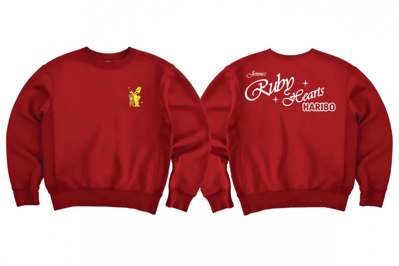 JENNIE x Haribo 聯名開賣！不只是愛心軟糖，T-shirt、鑰匙圈也是滿滿 Ruby Vibe
