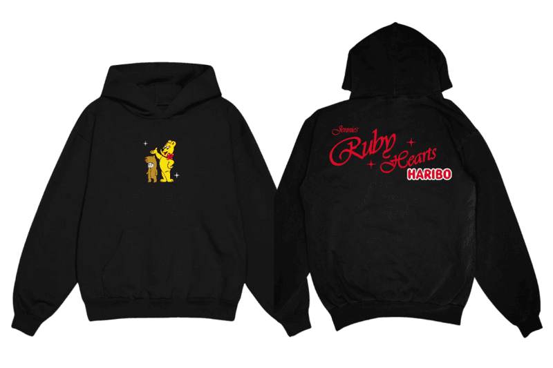 JENNIE x Haribo 聯名開賣！不只是愛心軟糖，T-shirt、鑰匙圈也是滿滿 Ruby Vibe