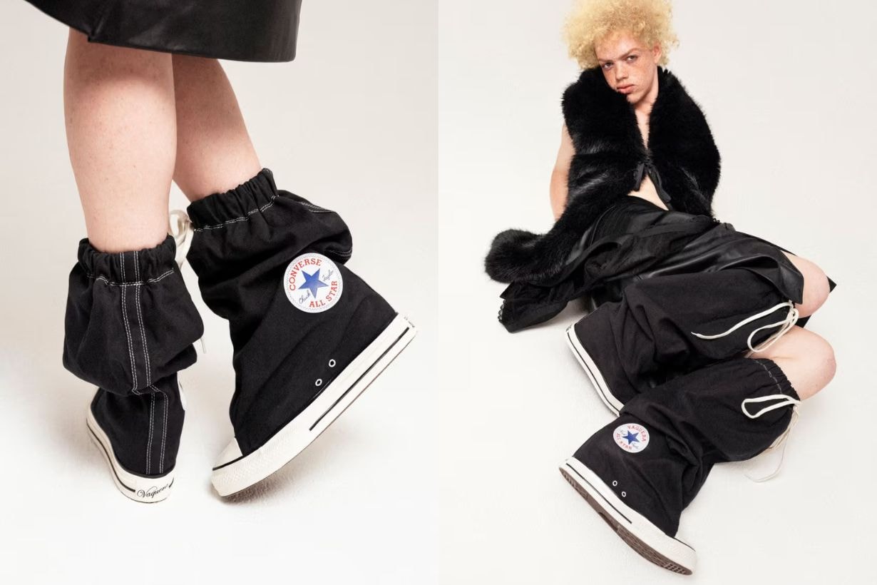 Converse x Vaquera 最新聯名引熱議：當傳統經典的 Chuck ，變成超浮誇膝上靴！