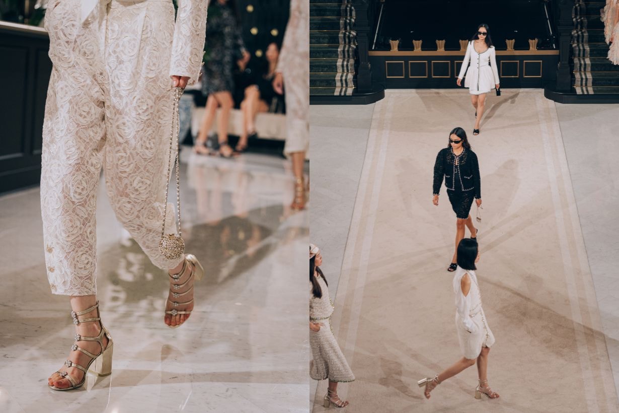 香奈兒 2025/26 Cruise 渡假系列，於新加坡展開織於光影之間的優雅篇章！