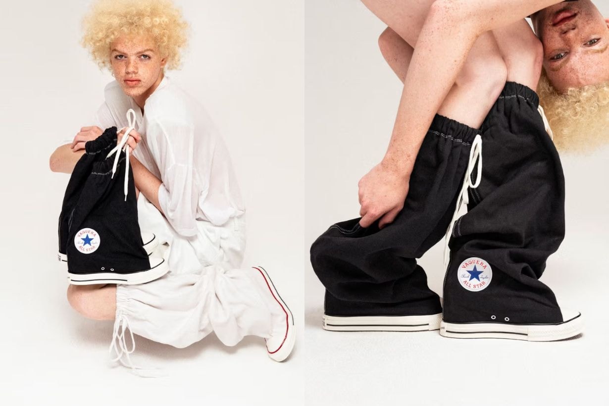 Converse x Vaquera 最新聯名引熱議：當傳統經典的 Chuck ，變成超浮誇膝上靴！