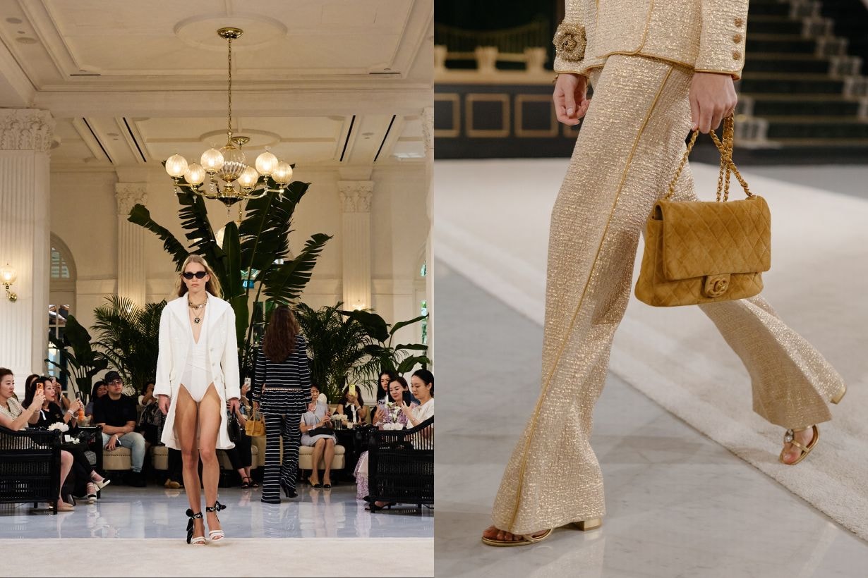 香奈兒 2025/26 Cruise 渡假系列，於新加坡展開織於光影之間的優雅篇章！