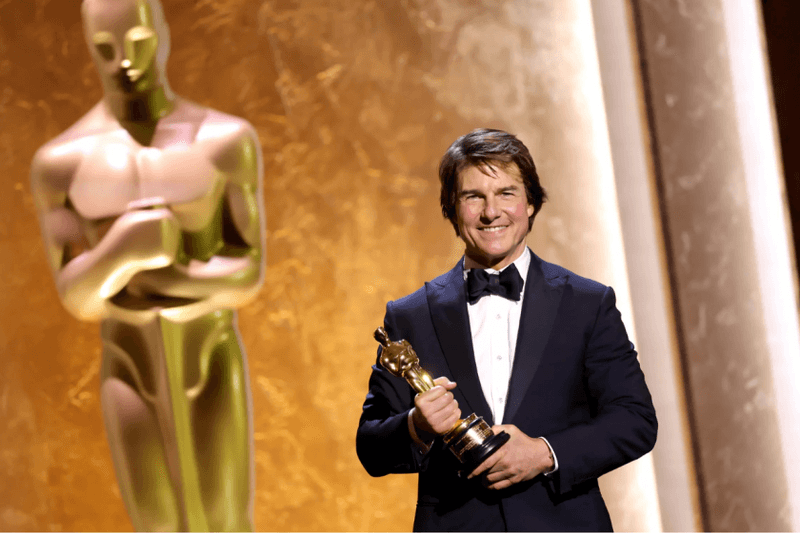 阿湯哥終於圓夢！Tom Cruise 拿下人生首座奧斯卡小金人：「拍電影不是我的工作，而是我的生命。」