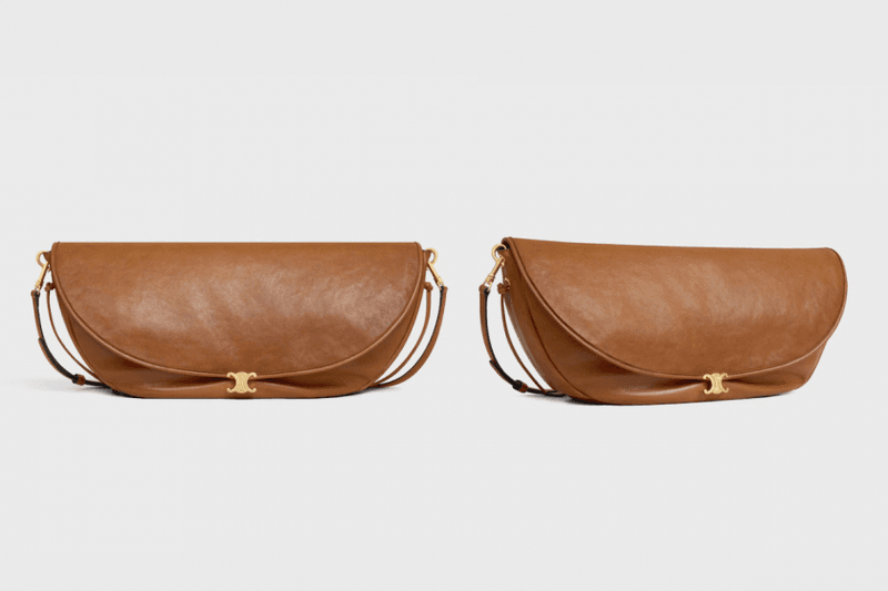 Celine Triomphe 變柔和後更迷人：這款新上架的半月包，法式慵懶魅力一秒讓人愛上！