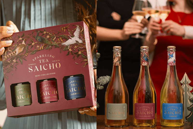 POPBEE Circle 聖誕會員福利：派對不能沒有的回味氣泡茶！免費送你 Saicho 迷你收藏禮盒