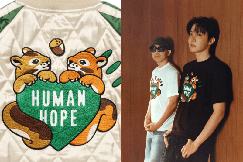 松鼠厚比實在太可愛！Human Made 和 J-Hope 聯名準備開賣，全系列單品＆販售資訊一次看