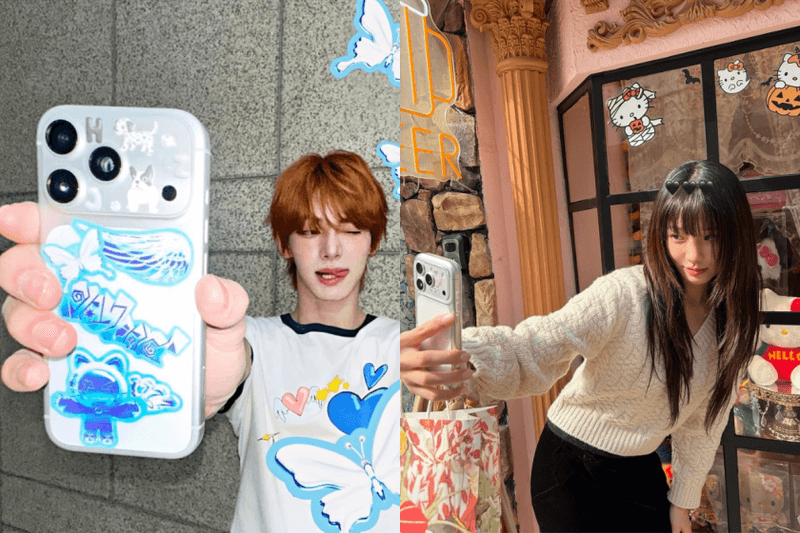 比買新手機殼還上癮！韓國 Gen Z 都在瘋「iPhone手機貼紙」，連 GD 都要出聯名款？