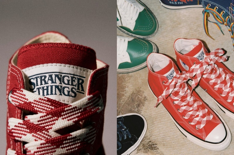 日本 Converse 與 Stranger Things 5 聯名，主角群名字就藏在細節裡！