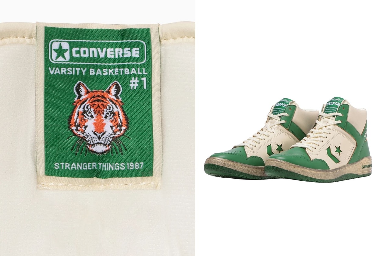 日本 Converse 與 Stranger Things 5 聯名，主角群名字就藏在細節裡！
