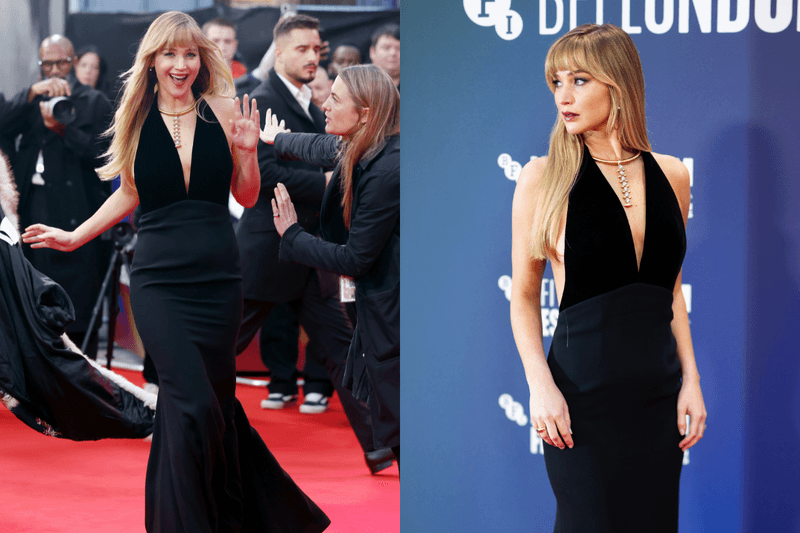 Die My Love Jennifer Lawrence Red Carpet style Dior Giorgio Armani