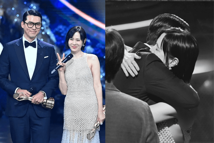 青龍獎最甜瞬間:玄彬&孫藝珍夫妻檔奪下影帝影后,全場都融化在他們對彼此的愛意裡!