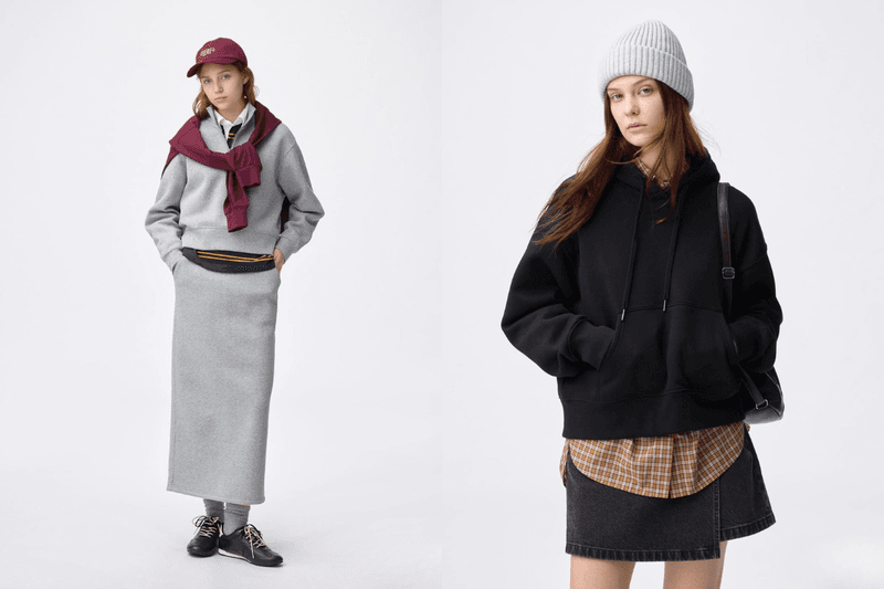 GU sweatpants Sweatshirt hoodie Heavy Weight Puff barrel leg