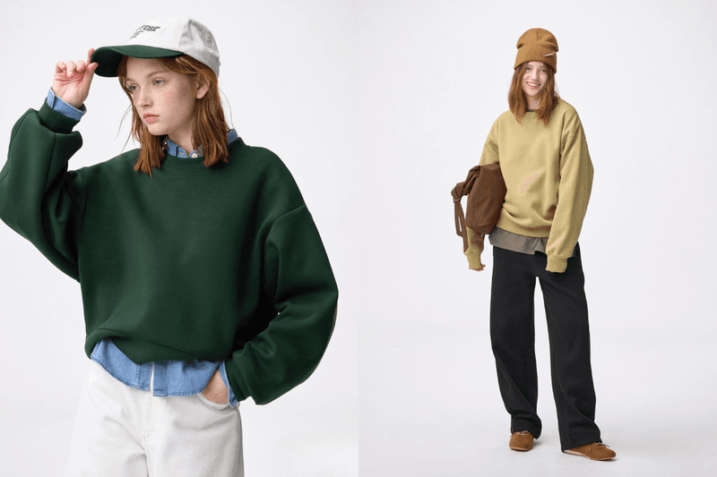 GU sweatpants Sweatshirt hoodie Heavy Weight Puff barrel leg