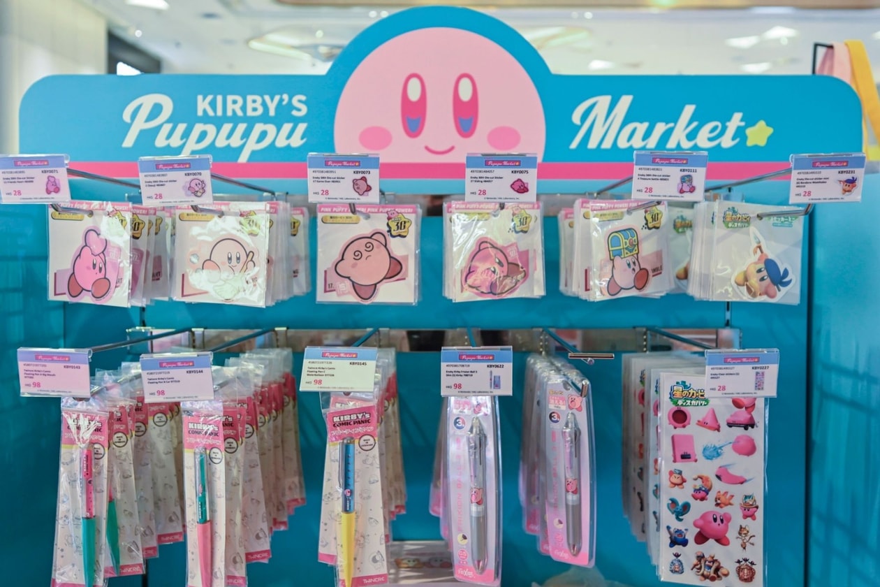 星之卡比香港限定店，可愛到失控的粉紅市集！