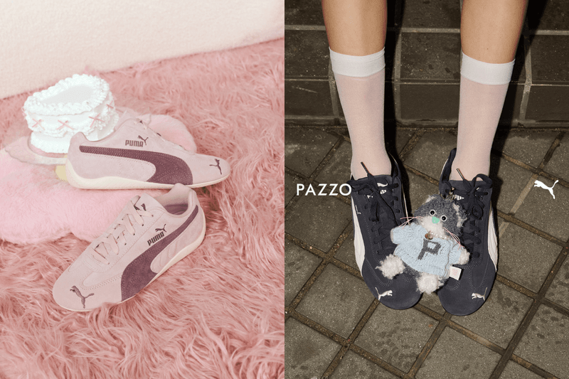 PUMA x PAZZO 驚喜聯名：人氣鞋款 Speedcat 偷偷換上秋冬色，還有可愛捲捲貓！
