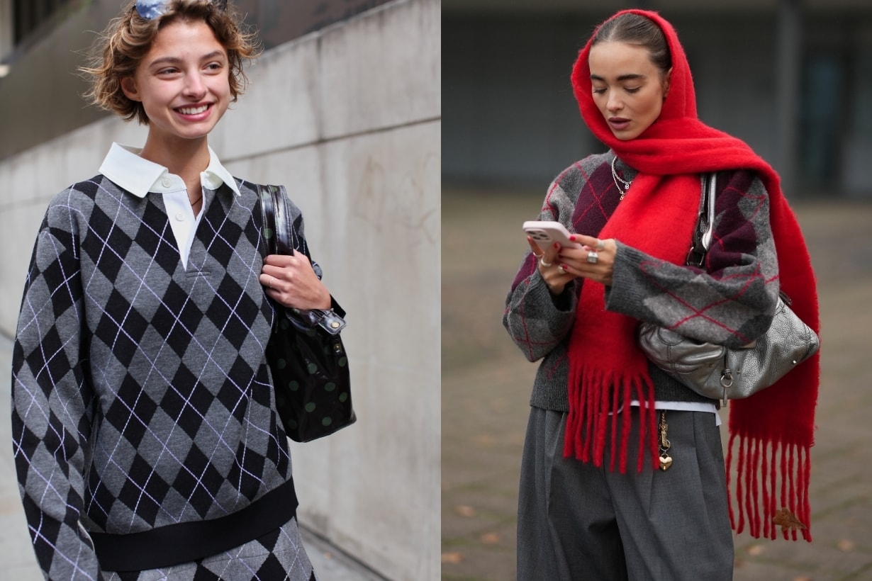 打破冬日沉悶的黑白灰，這個花紋一年比一年更受歡迎！