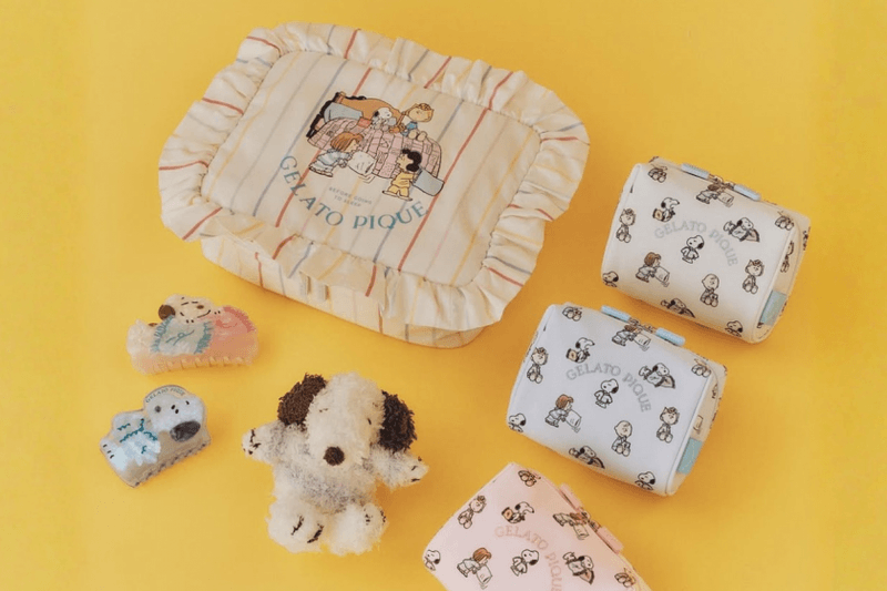 和史努比一起療癒入睡：gelato pique Ｘ PEANUTS 新聯名，軟萌居家服、拖鞋...每一樣都想打包！