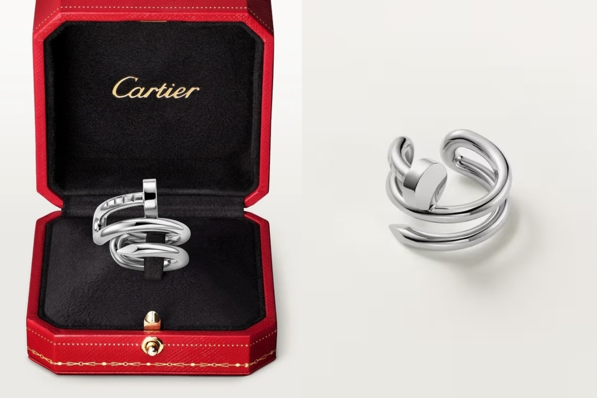 Cartier Juste Un Clou 系列極簡耳骨夾：越簡單，越耐看！