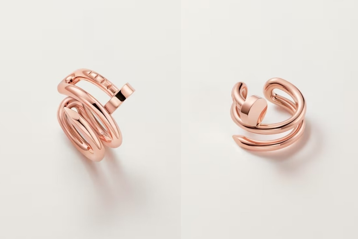 Cartier Juste Un Clou 系列極簡耳骨夾：越簡單，越耐看！