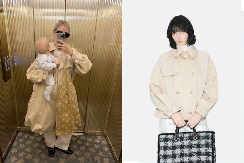 CHANEL 滑雪系列裡的風衣，「下雨」時浮現 Logo 好驚喜！