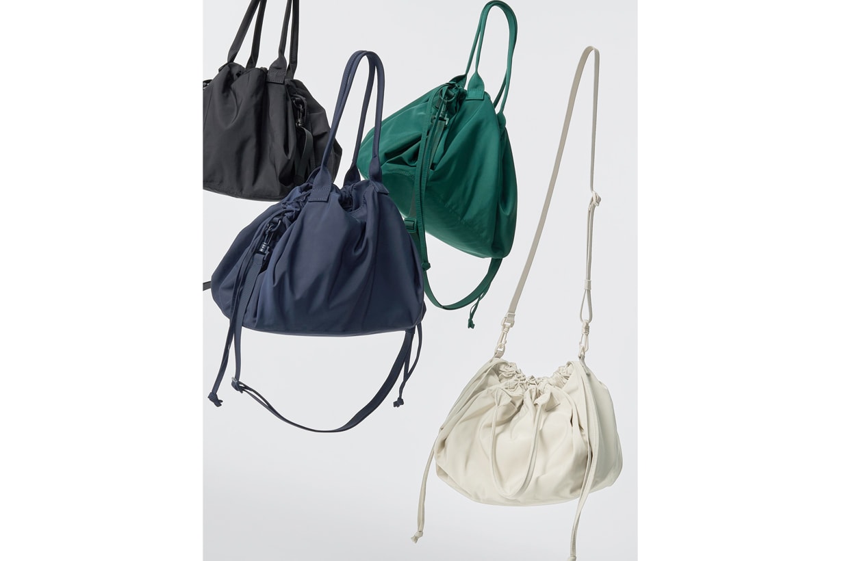 uniqlo:c Drawstring bag 2025 december new clare 
