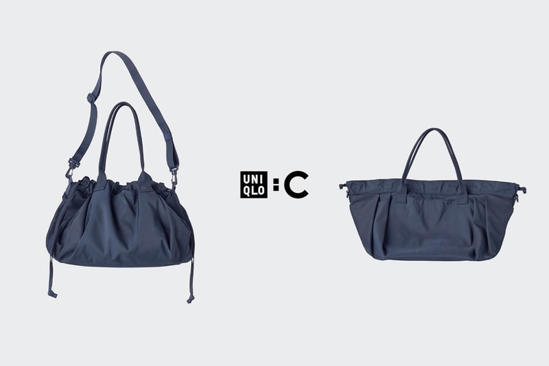 UNIQLO：C 偷上新款... 抽繩肩背包設計讓人像一次擁有 2 個包！
