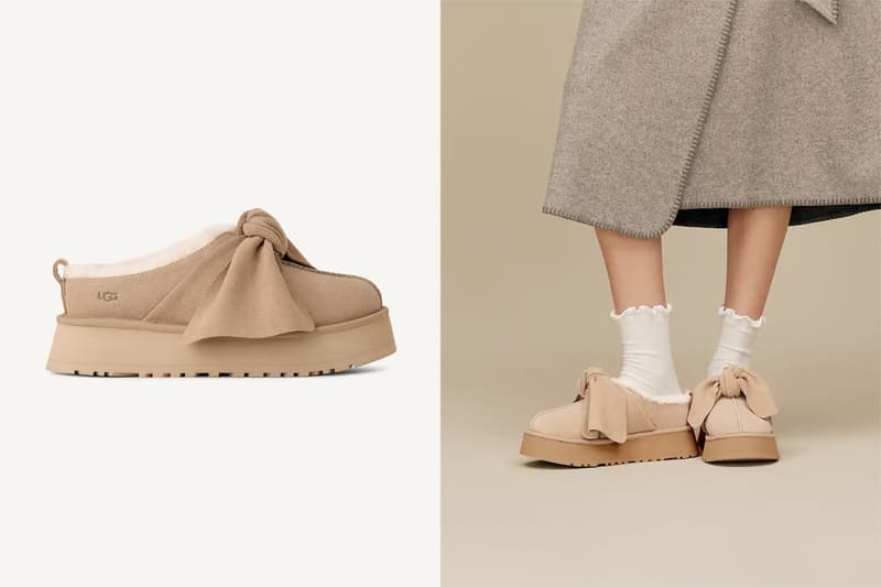 UGG 毛絨拖鞋打了蝴蝶結，沒打廣告卻賣到斷碼...