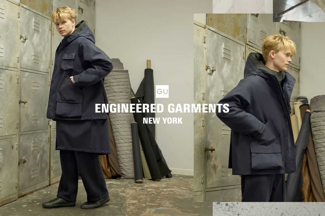 gu engineered garments Manhattanism 2025 fall winter collabration release tw hk