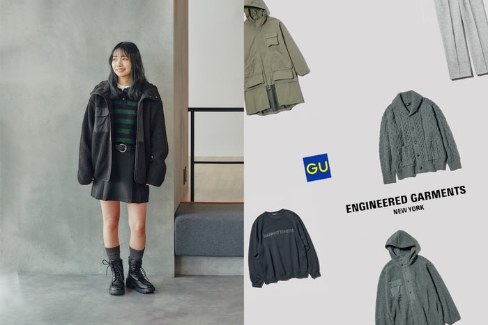 帥女生要逛:GU 首次與 Engineered Garments 聯名,少少 5 件單品心動指數卻很高!