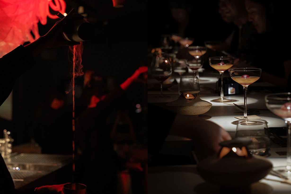 under lab Cocktail Tasting Menu 2025 winter spring highlight